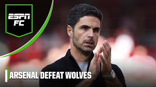 Arsenal vs Wolves REACTION Does Mikel Arteta still need a striker despite 20 win  ESPN FC [upl. by Jessalin29]