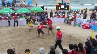 5th Danang beach asian game kabaddi  KOREA vs MALAYSIA men [upl. by Petit848]