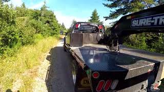 2017 F550 67 Powerstroke Towing 30000lbs with ease [upl. by Langdon659]