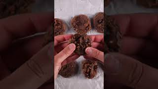 BROWNIE MIX COOKIES  LINK IN DESCRIPTION shorts recipe cookies [upl. by Atiken]