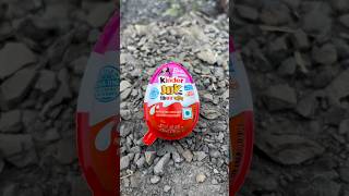 Kinder joy and red colour gems popsicle shorts kinderjoy [upl. by Hassi290]