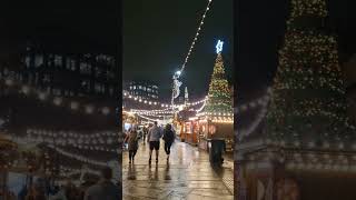 Christmas Market in Sheffield england christmas christmasmarket sheffield traveltips [upl. by Lupee]