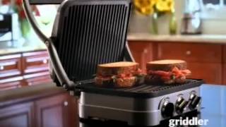 Cuisinart Griddler GR4N Commercial Video [upl. by Vasya]