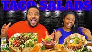 Live Homemade HUGE Taco Salads Made Just How You Like Em [upl. by Aes431]