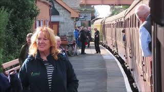 ENJOYING A ROVER TICKET ON THE WEST SOMERSET RAILWAY 24 OCTOBER 2023 [upl. by Nodnalb]