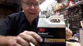 Drum rewrapping contact adhesive choices pt 2 [upl. by Stinson]