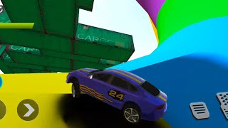 Mega ramp car stunt  loading the [upl. by Nitza879]