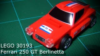 Shell VPower  LEGO® model Ferrari Collection 250 GT Berlinetta set 30193 [upl. by Carce]