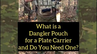 What is a dangler pouch for a plate carrier and do you need one [upl. by Yvette]