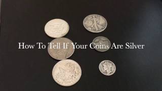 How To Tell If A Coin Is Silver Or Clad  Tutorial Top 4 Ways [upl. by Genni]