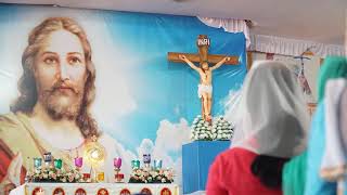 Nakuabudu Yesu katika Hostia  Catholic Adoration Song with Lyrics [upl. by Ariam]