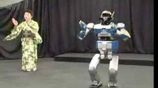 Robot Doing Japanese Folk Dance [upl. by Alleon]