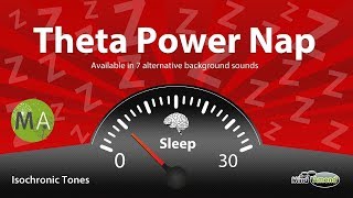 Theta Power Nap Music Increase Energy Productivity amp Memory  Deep Relax [upl. by Erdnaek]