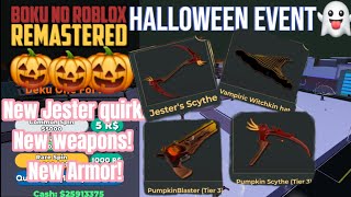 BOKU NO ROBLOX HALLOWEEN EVENT IS BACK [upl. by Olmstead]