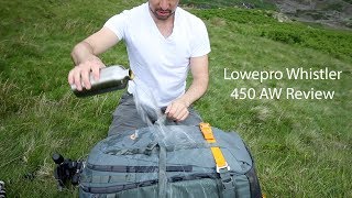 The Best Camera Bag For Landscape Photography  Lowepro Whistler BP 450 AW Review [upl. by Kingdon]