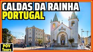 Caldas da Rainha Portugal  An Artistic and Historical City North of Lisbon 4K [upl. by Warde]