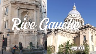 Rive Gauche tour  5 6th district in Paris  Living in Paris  Parisian real life [upl. by Mollee628]