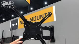 CEDIA 2018 OMNIMOUNT Features Its Professional Extended Articulating Mounts [upl. by Airdnahs]