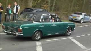 MK2 Ford Cortina leaving Wheels Day 2012 [upl. by Havstad]