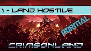 Crimsonland Remastered Quests Walkthrough Chapter 1  Land Hostile Normal Difficulty [upl. by Elwina575]