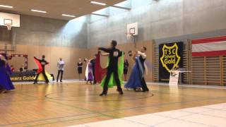 SG Turnier 2015 Finale Standard D Langsamer Walzer [upl. by Felicle]