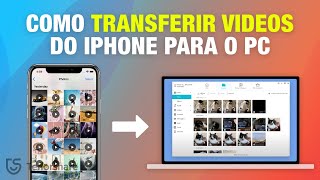 Como Transferir Vídeos do WhatsApp no iPhone para PC 2021 [upl. by Kurtzig]