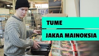 TUME OIKEISSA TÖISSÄ 2 Mainostenjakajana [upl. by Farly]