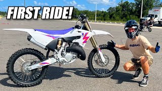 BRAND NEW 2024 YAMAHA YZ125 DIRT BIKE [upl. by Eilyk129]