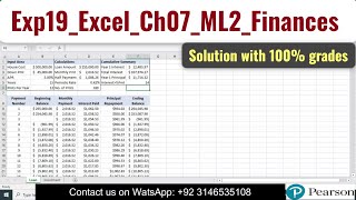 Exp19ExcelCh07ML2Finances  Exp19 Excel Ch07 ML2 Finances  ML2Finances excelch07exp19exce [upl. by Mcfadden869]