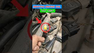 testing ignition coil with inductive ignition coil tester youtubeshorts shortvideo viralvideo [upl. by Ruffin]