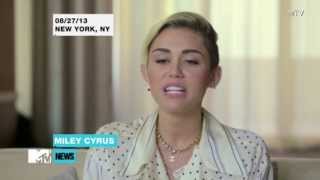 Miley Cyrus Breaks Silence Over VMA Performance [upl. by Sabba]