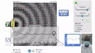 Wave Interference Simulation  Science Experiment  Virtual Lab Simulation [upl. by Alexina]