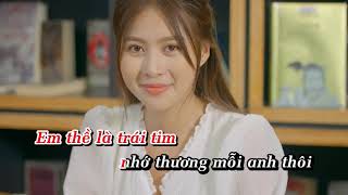 Karaoke  Anh Thề Đấy  Thanh Hưng  Beat Nữ [upl. by Rafat46]