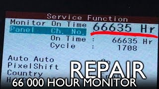 66 THOUSAND HOUR Samsung F2380 LCD monitor repair [upl. by Alansen]