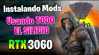 ✅ RTX 3060 con DLSS  MOD Frame Generation ✅ Usando TODO el SILICIO en VIVO 🔴​ [upl. by Joselyn]