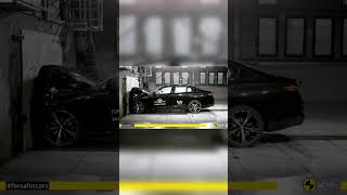 BMW 5series crash test 🤯 EuroNCAPforsafercars [upl. by Nnaerb]