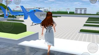 Rina Tamaki ride helicopter 024sakura Philippinessakura school game playhow to play Sakura [upl. by Tiebout845]