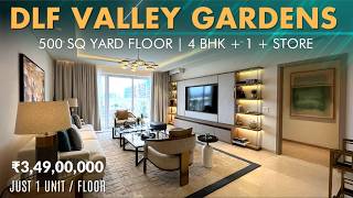 DLF Valley Gardens amp Orchard Panchkula  Exclusive Home Tour 4BHK 500 Sq Yards Floors [upl. by Nodarse692]