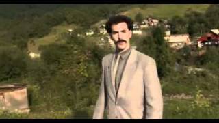 Borat tells US and A [upl. by Eelarat]