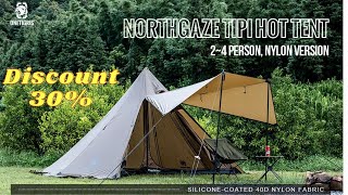 OneTigris NORTHGAZE Chimney Tent Review [upl. by Fagen]