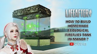 LifeAfter  🏡 Doomsday Architect Review Unique Manor Design  How to Build Homemade Fireflies Tank✨ [upl. by Neila]