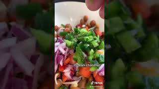 weight loss chana sprouts salad [upl. by Demha]