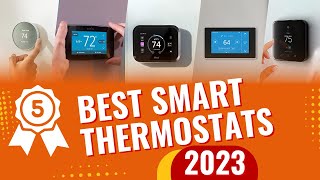 Top 5 Best Smart Thermostats In 2023 [upl. by Aela]