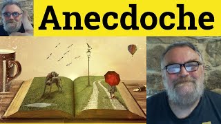 😎 Anecdoche Meaning  Anecdoche Defined  Anecdoche Examples  Anecdoche Definition Anecdoche [upl. by Laitselec]