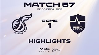 Highlights KDF vs NS  Game 1  Tuần 6 Ngày 4  LCK Mùa Xuân 2024 [upl. by Ahsitul278]