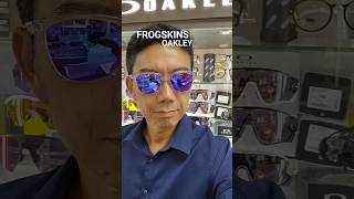 Frogskins Oakley Sunglasses polish clear with prizm mirror lens [upl. by Idalia]