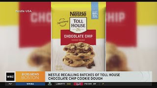 Nestlé recalls some Toll House chocolate chip cookie dough bars due to wood chips [upl. by Gerrard977]