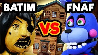 LP Movie Batim vs FNAF in New House [upl. by Itsuj712]