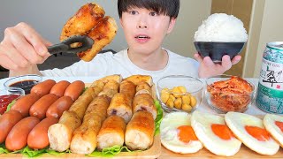 ASMR ホルモンテチャン Crunchy Daechang EATING SOUNDS  咀嚼音  MUKBANG  먹방 [upl. by Ahsan]