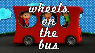 Nursery Rhymes By Kids Baby Club  Wheels On The Bus  Nursery Rhyme with Lyrics [upl. by Wenn]